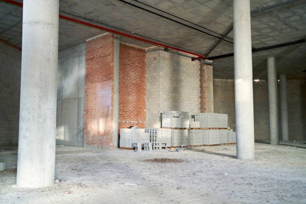 a concreate room structure